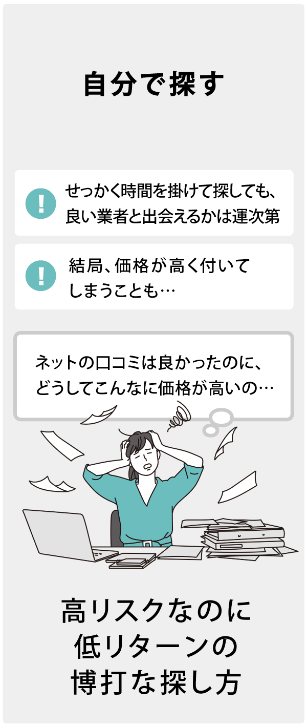 高リスクなのに底リターンの博打な探し方